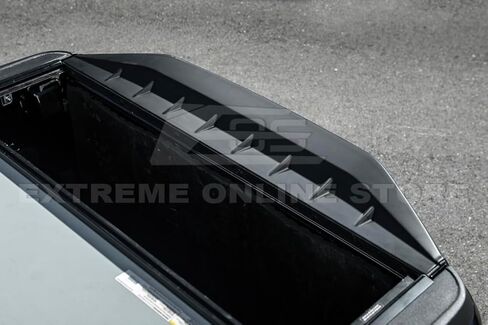 Replacement for 2021-Present Ford Maverick Models | Street Series ABS Plastic - Matte Black Rear Trunk Lid Wing Tailgate Spoiler in Saudi Arabia