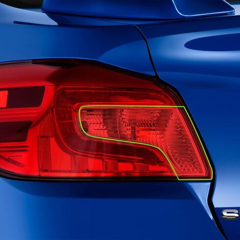 Bogar Tech Designs Tail Light Tint Kit Redout Compatible with and Fits Subaru WRX/STI 2015-2021, Red in Saudi Arabia