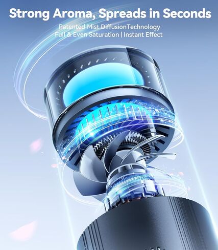 P3 2026 معطر هواء السيارة الذكية المحدث، موزع عطر فاخر للسيارة الجديدة، تشغيل/إيقاف تلقائي، كثافة قابلة للتعديل تدوم طويلاً لمدة 4 أشهر، هدايا معطرة للسيارات للنساء والرجال in Kuwait