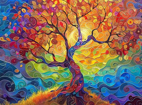 أحلام الفاوانيا الذهبية - أحجية الصور المقطوعة الجميلة المكونة من 1000 قطعة للبالغين | عمل فني نابض بالحياة مستوحى من الفسيفساء مع تفاصيل أوراق الذهب | جودة ممتازة وصديقة للبيئة | مجموعة تحفة كروس آند جلوري in Kuwait