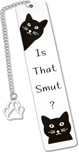 Cat Gifts for Women, Cat Lover Gifts for Women, Funny Bookmarks, Bookish Gifts, Come with A Gift Box, Durable Bookmark, Lightweight Bookmark, Made of Stainless Steel, Page Holder in Saudi Arabia