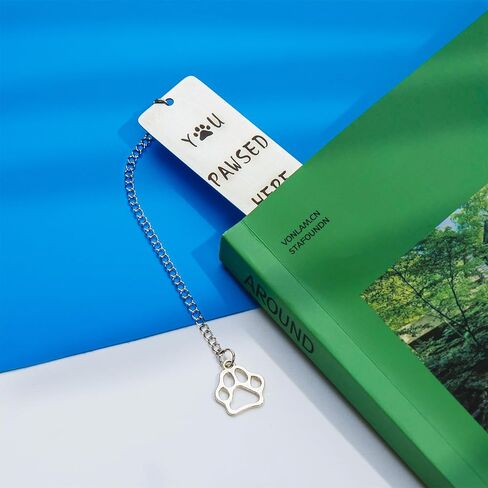 Cat Gifts for Women, Cat Lover Gifts for Women, Funny Bookmarks, Bookish Gifts, Come with A Gift Box, Durable Bookmark, Lightweight Bookmark, Made of Stainless Steel, Page Holder in Saudi Arabia