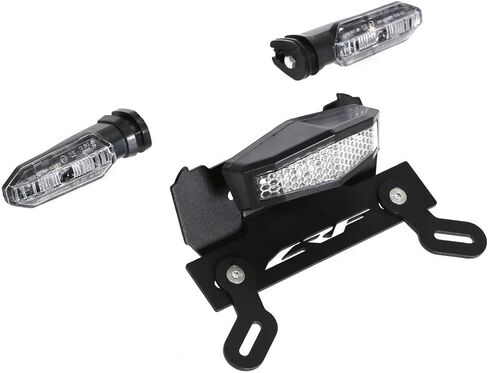 Fender Eliminator Kit Compatible with CRF450L CRF450RL 2019-2024, Replacement CRF450L CRF450RL License Plate Holder Brake Light Turn Signals Tail Tidy (Red) in Kuwait