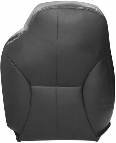 SecosAutoparts السائق والركاب الجانب السفلي والأعلى العجاف الظهر والسائق وسادة رغوة استبدال أغطية مقاعد جلدية سوداء متوافقة مع دودج رام 1500 2500 3500 SLT 1998 1999 2000 2001 2002 in Saudi Arabia