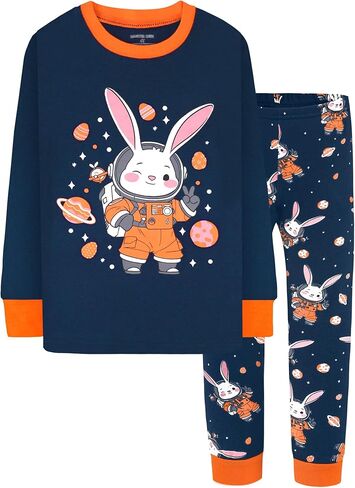 DAUGHTER QUEEN بيجامة للأولاد بأكمام طويلة مقاس 18 شهرًا - 12 سنة in Kuwait