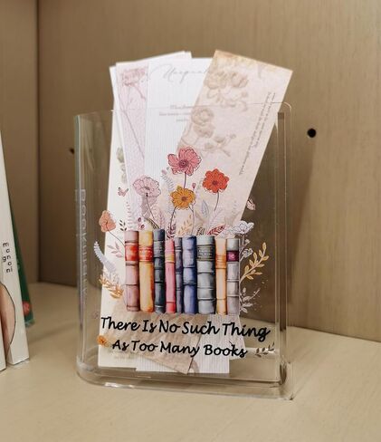 حاملات الإشارات المرجعية ديكور رف الكتب، ملحق منظم مكتب المنزل، حامل قلم رصاص لعلامات الكتب، هدايا لمحبي كتب الأصدقاء (زهرة) in Kuwait