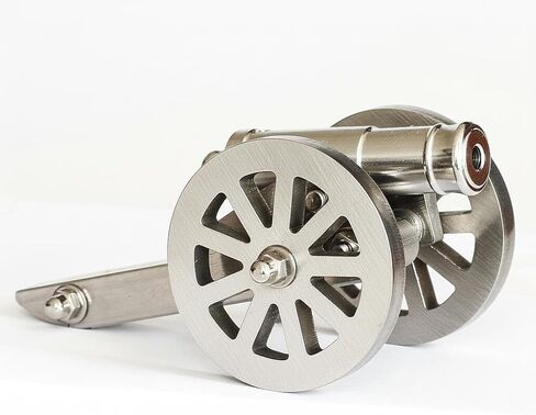 Z-ONE Mini Cannon Stainless Steel Model Famous 19th Century Naval Deck and Napoleon Cannons Handcrafted Highly Collectible in Kuwait