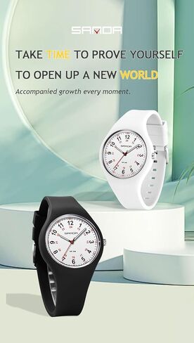 XCZAP Waterproof Nurse Watch for Medical Professionals Analog Watches Students Teachers Nurses Doctors Luminouse Easy Read Dial,12/24 Hour Military Time Watches for Women in Saudi Arabia