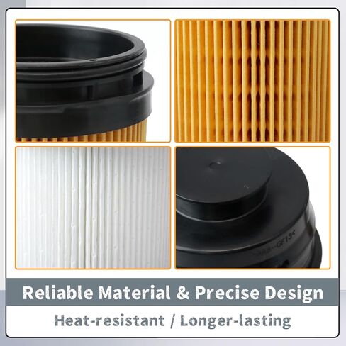 68677800AA فلتر الوقود فاصل المياه 68677810AA مجموعة فلتر الزيت متوافقة مع دودج رام 2500 3500 4500 5500 2025 2026 لمحركات الديزل التوربينية Cummins 6.7L، استبدل LF16453 FK11008NN in Kuwait