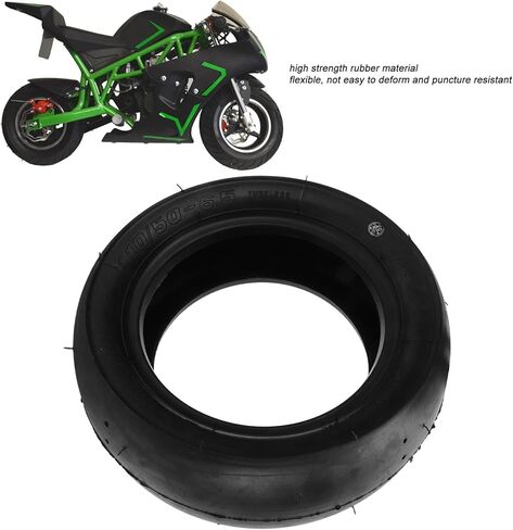 Lightweight And Durable Black Wearresistant Rubber Mini Motorcycle Rear Tire 110/50-6.5 Inch Mini Bike Tires For 2 Stroke 47cc 49cc Pocket Bike in Kuwait