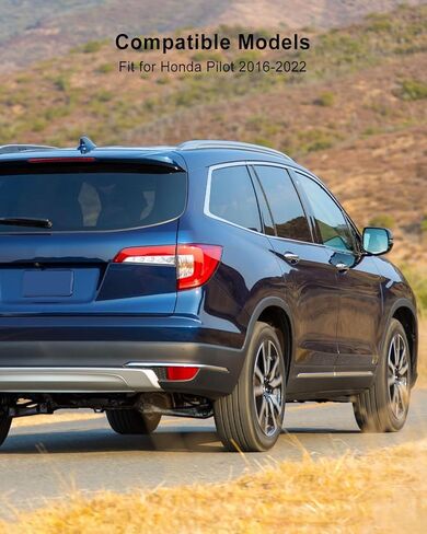 زجاج مرآة جانبية للسائق الأيسر مناسب لسيارة Honda Pilot 2016-2022، استبدل 76254T6ZA21 76254-T6Z-A21، مرآة الرؤية الخلفية بلوحة خلفية ساخنة in Saudi Arabia