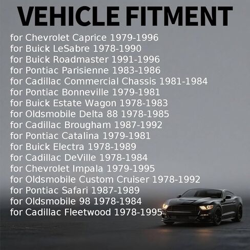 طقم عمود ذراع التحكم في التعليق الأمامي العلوي 2 قطعة لسيارة شيفروليه إمبالا 1979 1980 1981 1982 1983 1984 1985 1986 1987-1996 لسيارة بويك إلكترا، إستيت واجون، ليسابر، رودماستر 1978-1996 in Saudi Arabia