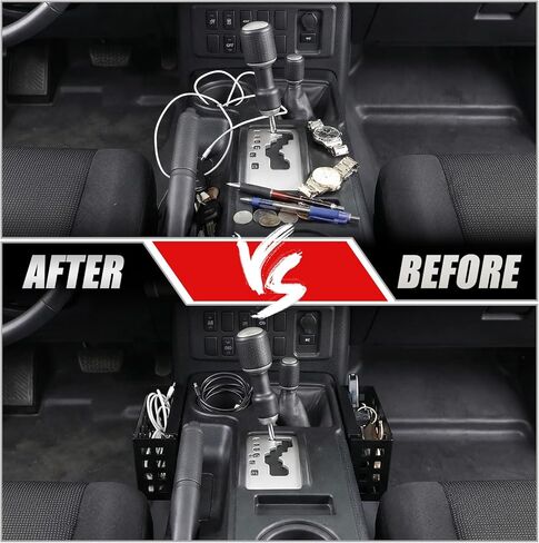 صندوق تخزين وحدة التحكم المركزية لـ FJ Cruiser 2007-2022 سلة تخزين من سبائك الألومنيوم in Kuwait