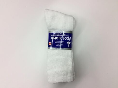 Lot of 3 Pairs Mens gray Diabetic Socks Loose Fit Big Size 13-15 Blue Label in Saudi Arabia