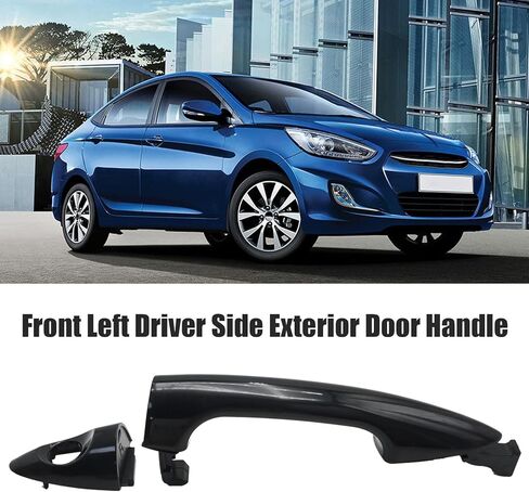 826521R050 استبدال مقبض الباب الخارجي لشركة Hyundai Accent 2012 2013 2014 2015 2016 2017، استبدال مقبض الباب الخارجي للجانب الأيسر الأمامي للسائق 826511R000 in Saudi Arabia