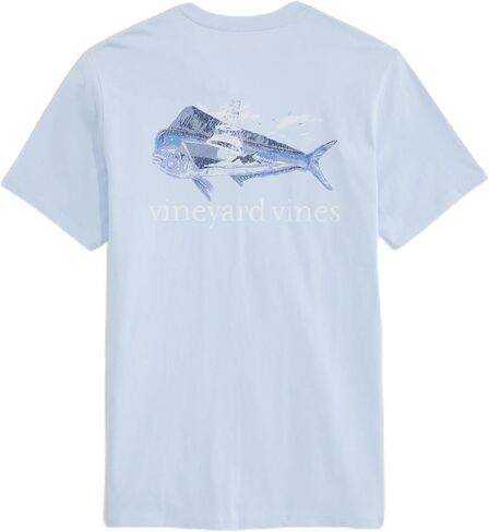 Vineyard Vines Men's Sportfisher Mahi Scenic Short-Sleeve Pocket Tee in Kuwait