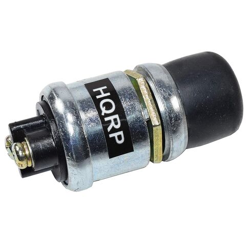 مفتاح تشغيل HQRP 12V 50A متوافق مع 85984، 2681F، 41840، 786108، 822151، SSB5، SW169، 430-165، 1-2623، 7012623، 7012623YP زر ضغط لحظي شديد التحمل in Kuwait
