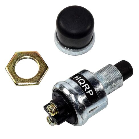 مفتاح تشغيل HQRP 12V 50A متوافق مع 85984، 2681F، 41840، 786108، 822151، SSB5، SW169، 430-165، 1-2623، 7012623، 7012623YP زر ضغط لحظي شديد التحمل in Kuwait