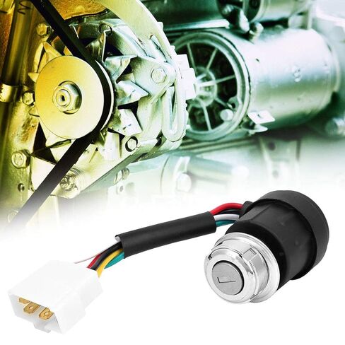 Ignition Key Switch, Keyed Ignition Start Switch, with 2 Keys for 178F/186F Air Cooled Engine Tiller Start Switch in Saudi Arabia