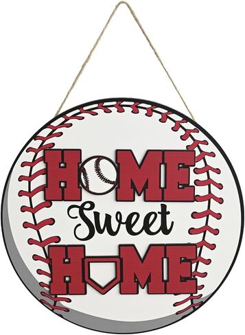 Smile Wooden Ramadan Wooden Decorations Eid Mubarak, Farmhouse Hanging Door Decor for Holiday Home Accent in Kuwait