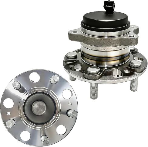 مجموعة محور تحمل العجلات الخلفية 512553 لسيارة Hyundai Sonata 2015-2019، Tucson 2016-2021، Veloster N 2019-2022، Kia Cadenza 2017-2020، Optima 2016-2020، Sportage 2016-2022، 52730-C1100 (2 قطعة) in Kuwait