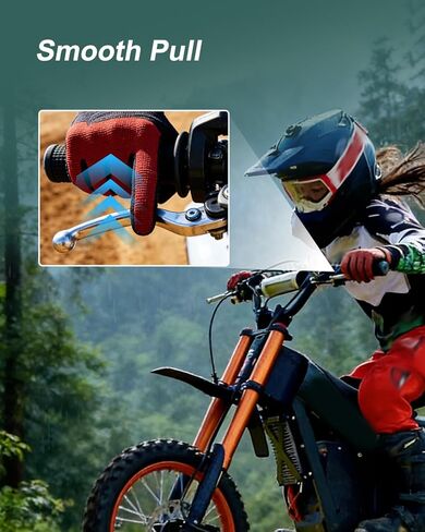 Brake Lever Left and Right Compatible with Tuttio Soleil01 Electric Dirt Bike, E-Bike Motorcycle Lever Handbrake, 2Pcs in Saudi Arabia
