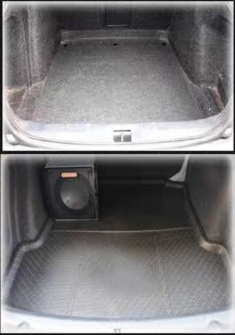 All Weather Cargo Trunk Liner Floor Mat Cargo Liner Compatible with Subaru Outback 2010 2011 2012 2013 2014 Black Cargo Mat Rear Cargo Liner Car Trunk Liner in Saudi Arabia