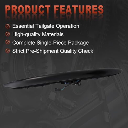 51137167530 الباب الخلفي بمقبض الصندوق الخلفي مع مصباح متوافق مع BMW Mini Cooper 1.6L R50 R52 R53 2002 2003 2004 2005 2006 2007 2008 in Kuwait