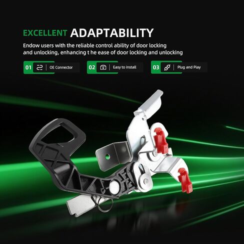 Rear Tailgate Hatch Latch Release Control Lever,Door Lock Actuator for Ram 1500/2500/3500 2011-2018,for Ram 1500 Classic 19-22,for Dodge Ram 1500 09-10,for Dodge Ram 2500/3500 2010,68044867AD in Saudi Arabia