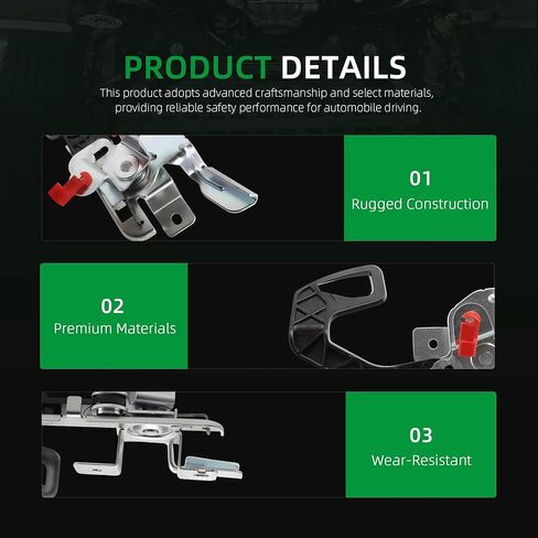 Rear Tailgate Hatch Latch Release Control Lever,Door Lock Actuator for Ram 1500/2500/3500 2011-2018,for Ram 1500 Classic 19-22,for Dodge Ram 1500 09-10,for Dodge Ram 2500/3500 2010,68044867AD in Saudi Arabia