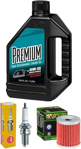 New Oil Change Kit W/Spark Plug Compatible With Suzuki DRZ125L in Kuwait