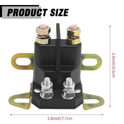892-1221-210 Universal 12V Lawn Mower Relay, Replacement for Trombetta 892-1251-210-50 DC, Replaces 894-1221-210 892-1251-210 892-1251-210-53 884-1221-210 in Saudi Arabia