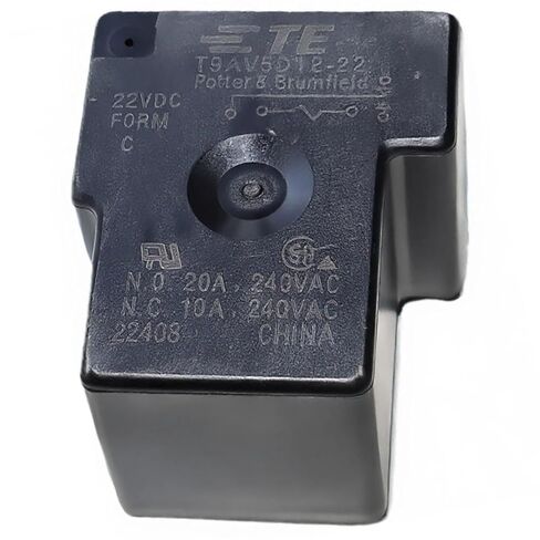 T9AV5D12-22 Relay 22VDC Coil SPDT 1 Form C 20A 5-Pin Through-Hole PCB Mount Solder Terminal Power Relay Replacement in Kuwait