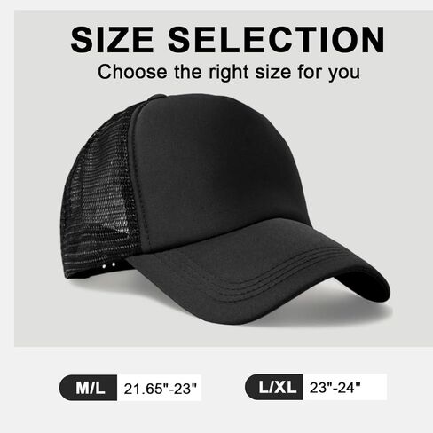24 Pcs Trucker Hats Bulk Beach Hats for Men Mesh Back Ball Cap Rugged Classic Baseball Trucker Cap for Men and Women in Saudi Arabia
