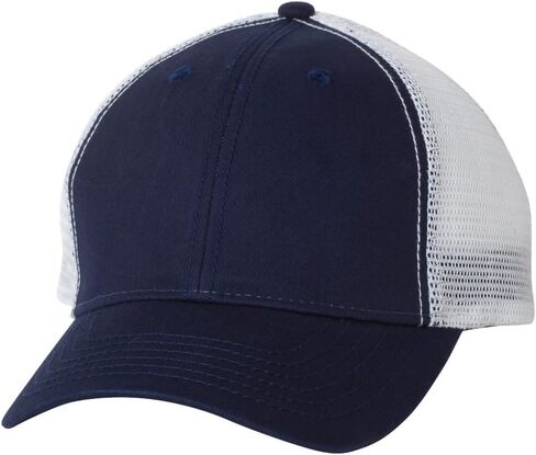 Sportsman 'The Duke'' Washed Trucker Cap Adjustable Navy/ White in Kuwait