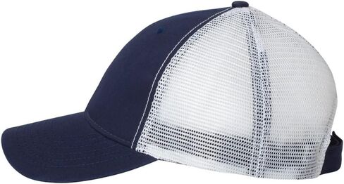 Sportsman 'The Duke'' Washed Trucker Cap Adjustable Navy/ White in Kuwait