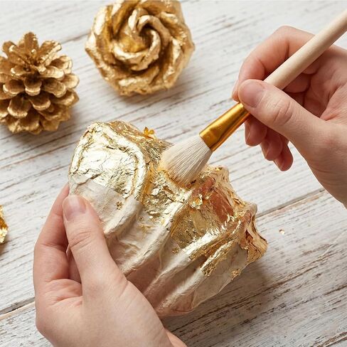 9 Pcs Pottery Glaze Brushes, Ceramic Brush Set, Mop Paint Brush for Acrylic Painting, Glazing Paintbrush for Pottery, Blending Mop Brushes for Oil Art Painting in Saudi Arabia