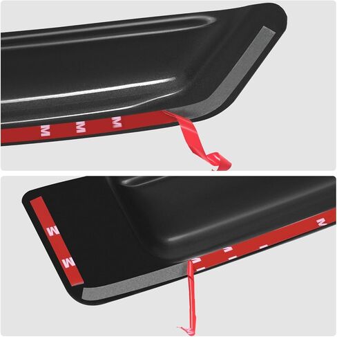 DNA Motoring Set of 2 Tape-On Window Visor Deflector Rain/Sun Guard Compatible with Scion tC 2005-2009, Carbon Fiber Pattern Styling, WVS-T2-0025-CF in Saudi Arabia