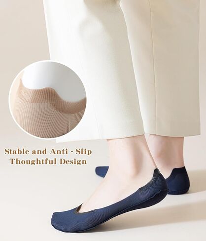 Vihir Thin No Show Socks Low-Cut Invisible Socks Women Men for Summer, Let Your Feet Breathe Freely! in Saudi Arabia