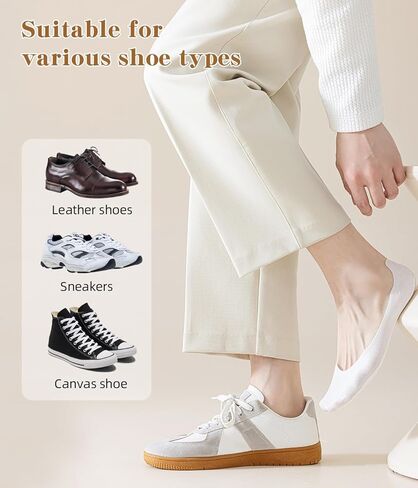 Vihir Thin No Show Socks Low-Cut Invisible Socks Women Men for Summer, Let Your Feet Breathe Freely! in Saudi Arabia