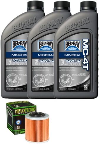 Oil Change Kit Compatible with Can-Am Commander 1000R / 800R Max – Includes 3 Quarts 10W40 Oil & Filter in Kuwait