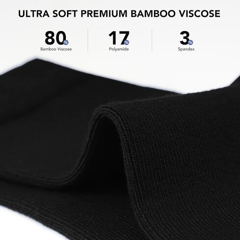 Mens Viscose Bamboo Quarter Crew Socks Thin Casual Soft Lightweight Above Ankle Breathable Classic Socks 6 Pairs in Saudi Arabia