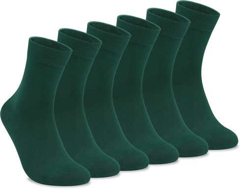 Mens Viscose Bamboo Quarter Crew Socks Thin Casual Soft Lightweight Above Ankle Breathable Classic Socks 6 Pairs in Saudi Arabia