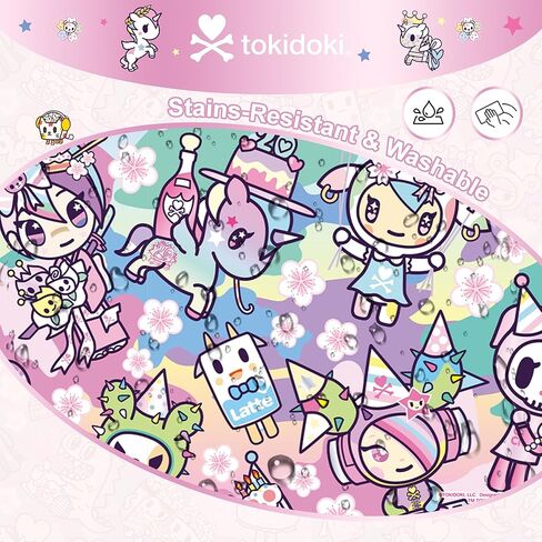 Tokidoki Unicorno Mouse Pad Large Gaming Computer Mouse Pad Extended Keyboard Desk Accessories for Office Computer Laptop（20thAnniversary 35.4 * 15.7 inch） in Saudi Arabia