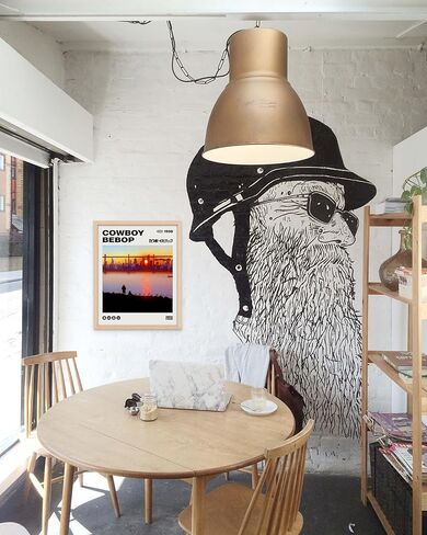 Ouroboros Art & Design - مجموعة ملصقات Cowboy Bebop - ملصق الرسوم المتحركة - لوحة فنية جدارية - Spike Spiegel - Faye Valentine - Jet Black - مجموعة من 4-300 جم - 8x10 بوصة - غير مؤطرة in Kuwait