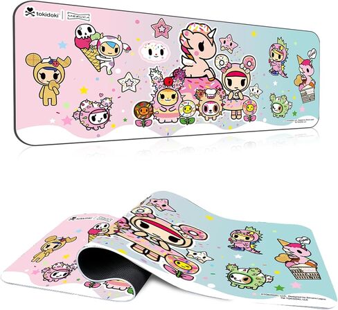 Tokidoki Unicorno Mouse Pad Large Gaming Computer Mouse Pad Extended Keyboard Desk Accessories for Office Computer Laptop（20thAnniversary 35.4 * 15.7 inch） in Saudi Arabia