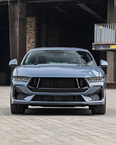 KEWISAUTO المصد الأمامي السفلي لغطاء الشبكة لـ 2024 2025 Ford Mustang S650 GT، لوحة الشبكة الأمامية السفلية لملحقات Ford Mustang GT/GT Premium 2025 2024 in Saudi Arabia