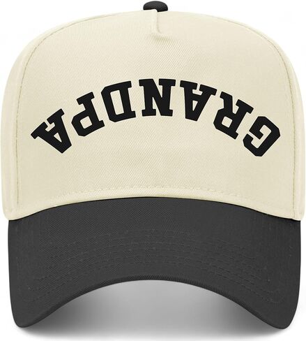 Grandpa Upside Down Reversed Vintage Trucker Hat | Grandfather | Premium Adjustable Snapback Baseball Hat for Men in Saudi Arabia