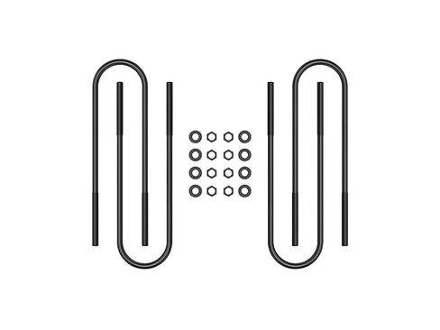 ICON, Front Semi-Round U-Bolt Kit, Compatible with 2000-04 Ford F250/F350 SD, 37001 in Kuwait