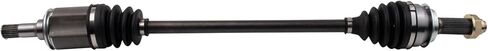 TRQ Rear Driver and Passenger Side CV Axle Assembly Set 2 Piece Compatible with 2007-2008 Honda CR-V 4 Wheel Drive US Built Models (1st VIN Digit 1) in Saudi Arabia